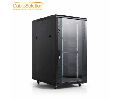 Armoire informatique 24U rack 19 pouces 600x800 CableSolution