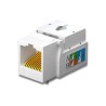 وحدة Keystone RJ45 Cat6 UTP تركيب بدون أدوات
