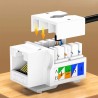 وحدة Keystone RJ45 Cat6 UTP تركيب بدون أدوات