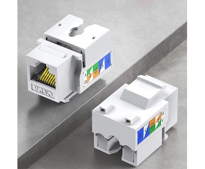 وحدة Keystone RJ45 Cat6 UTP تركيب بدون أدوات