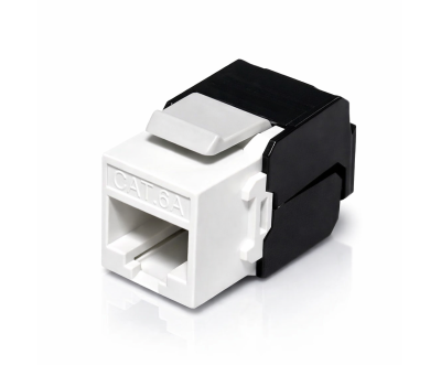 وحدة RJ45 Keystone Cat6A بدون أدوات تدعم PoE