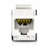 وحدة RJ45 Keystone Cat6A بدون أدوات تدعم PoE