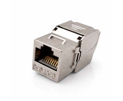 وحدة Keystone RJ45 Cat6A UTP بسرعة 10Gbps