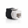Keystone RJ45 Cat6 UTP Slim بدون أدوات 10Gbps