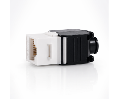 Keystone RJ45 Cat6 UTP Slim بدون أدوات 10Gbps