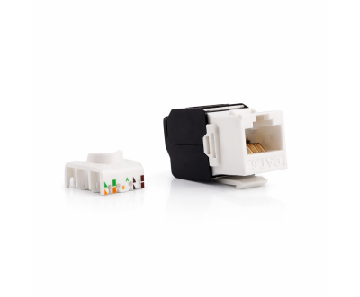Keystone RJ45 UTP Cat6 Slim sans outil 10Gbps