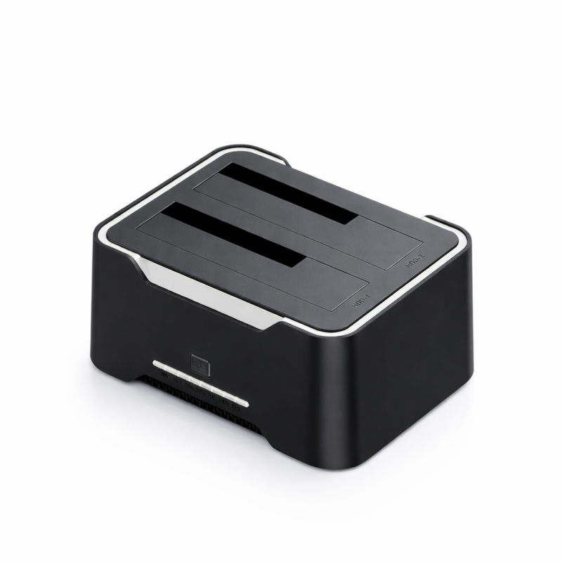 Dual Bay SATA Dock USB 3.0 Type-C Clone Station