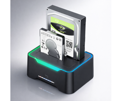 Dock Station SATA Double Baie USB 3.0 Type-C