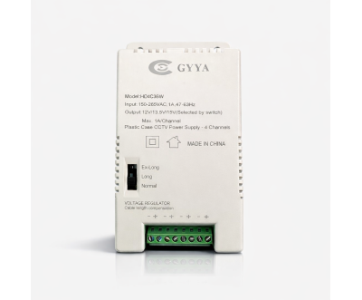 مزود طاقة CCTV أربع قنوات GYYA HD4C36W