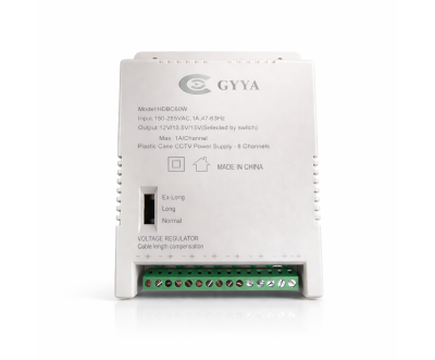 Alimentation CCTV 8 canaux GYYA HD8C60W 12V-15V