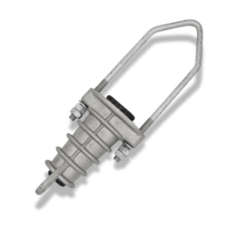 Pince de traction aluminium câble – ancrage isolé