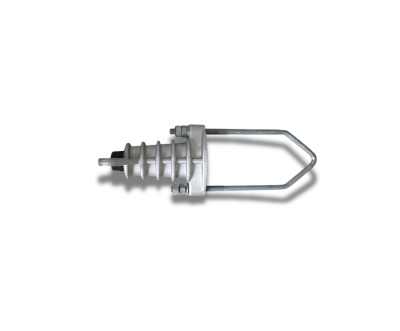 Pince de traction aluminium câble – ancrage isolé