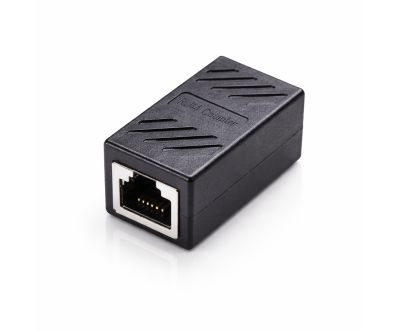 موصل RJ45 أنثى لأنثى Cat6 لتمديد كابل الشبكة