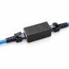 موصل RJ45 أنثى لأنثى Cat6 لتمديد كابل الشبكة