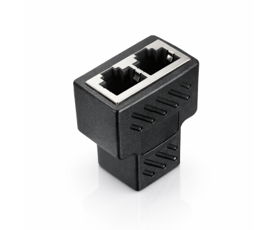 Adaptateur RJ45 Splitter 1 vers 2 Ports Ethernet