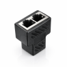 موزع RJ45 من منفذ إلى منفذين