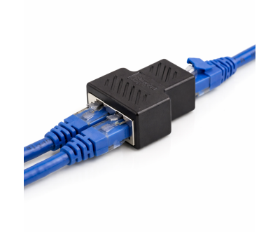 موزع RJ45 من منفذ إلى منفذين
