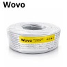 WoVO KX6 Coaxial Cable + DC 100m CCTV