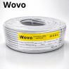 Câble Coaxial WoVO KX6 + DC 100m CCTV