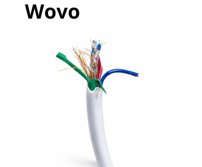 WoVO KX6 Coaxial Cable + DC 200m CCTV