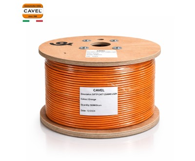 CAVEL CAT7 Ethernet Cable S/FTP 500m LSZH 23AWG