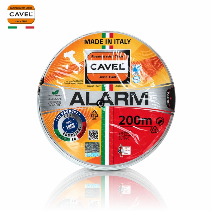 CAVEL Alarm Cable 200m Shielded CPR
