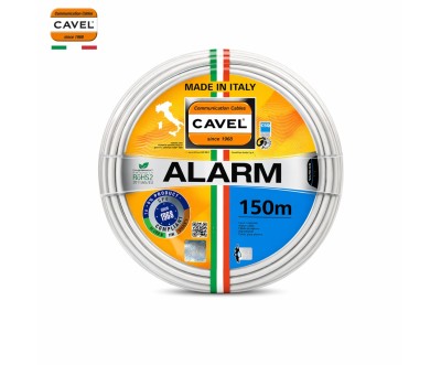 Câble alarme CAVEL 6x0.22 + 2x0.50 LSZH 150m