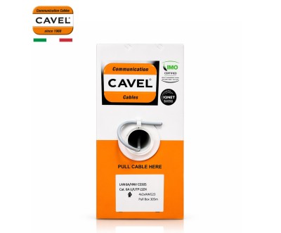 Câble réseau CAT6A U/UTP LSZH 305m cuivre