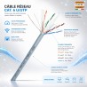 CAT6A U/UTP LSZH Network Cable 305m Copper