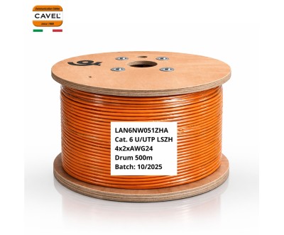 Cat6 UTP LSZH Network Cable 500m AWG24