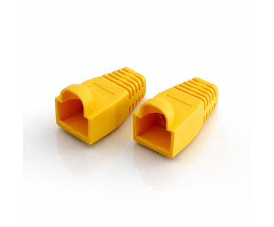 غطاء RJ45 فئة 6 أصفر 1000 قطعة CableSolution