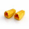 غطاء RJ45 فئة 6 أصفر 1000 قطعة CableSolution