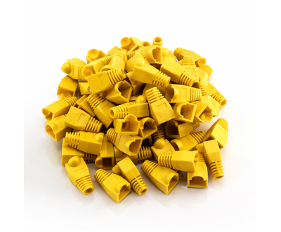 Cache RJ45 Cat6 Jaune 1000pcs CableSolution