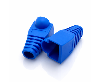 Cache RJ45 Cat6 Bleu COVER6 1000pcs PVC