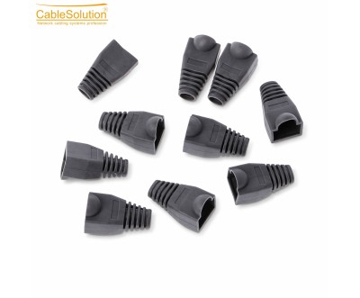 Cache RJ45 Cat6 Gris Foncé COVER6 1000pcs PVC