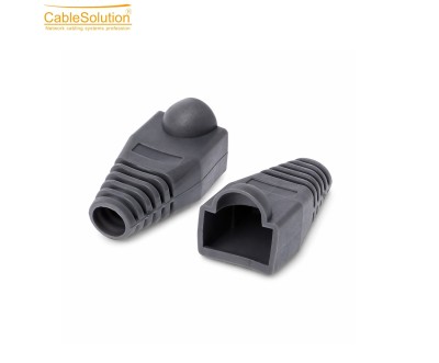 Cache RJ45 Cat6 Gris Foncé COVER6 1000pcs PVC