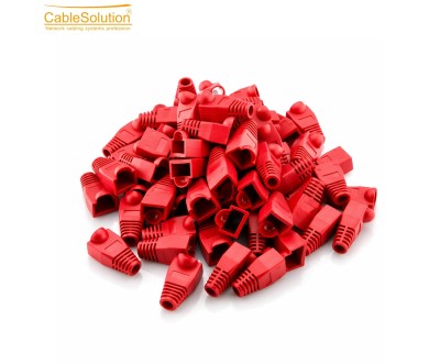 غطاء RJ45 فئة 6 أحمر COVER6 1000 قطعة