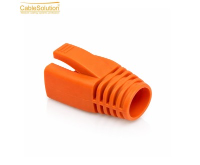 Protection RJ45 Cat7 PVC Orange 1000pcs CableSolution