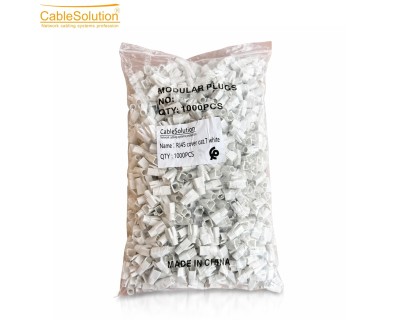 Protection RJ45 Cat7 PVC Blanc 1000pcs CableSolution