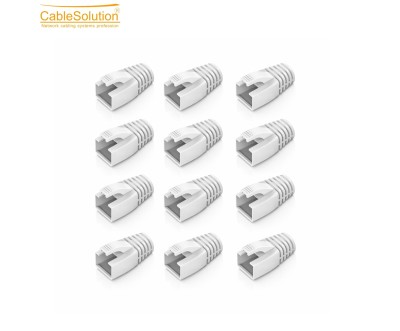 غطاء RJ45 Cat7 PVC أبيض 1000 قطعة
