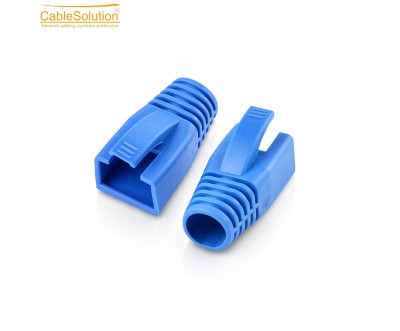 غطاء RJ45 Cat7 PVC أزرق 1000 قطعة