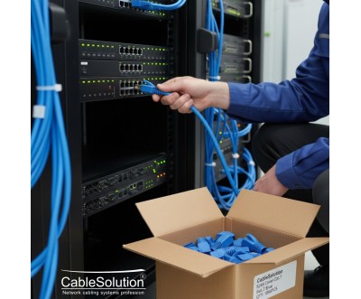 Protection RJ45 Cat7 PVC Bleu 1000pcs CableSolution
