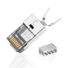 Connecteurs RJ45 Cat 7 Métal FTP Lot 100