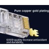 موصلات RJ45 معدنية Cat7 FTP عدد 100