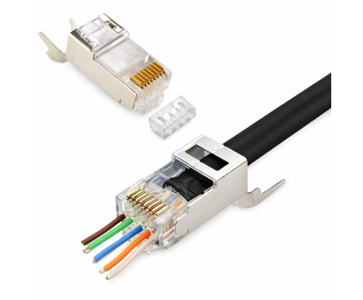 موصل RJ45 Cat7 من BC – عبوة 100 قطعة