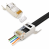 موصل RJ45 Cat7 من BC – عبوة 100 قطعة