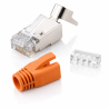 موصل RJ45 Cat7 TW BC – عبوة 100 قطعة