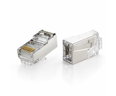 Connecteur RJ45 SFTP Cat6U – Boîte 100 Pièces