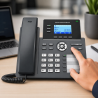 Téléphone IP Grandstream GRP2604P PoE 3 lignes