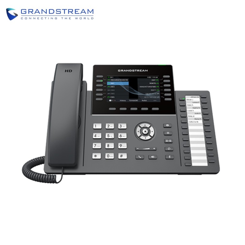 Téléphone IP Grandstream GRP2636 WiFi Bluetooth 12 lignes
